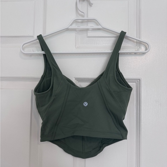 Lululemon Olive Align Corset Top - Picture 3 of 3